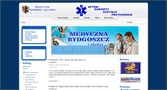 Desktop Screenshot of medycznabydgoszcz.eu