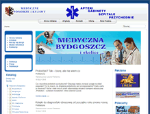 Tablet Screenshot of medycznabydgoszcz.eu